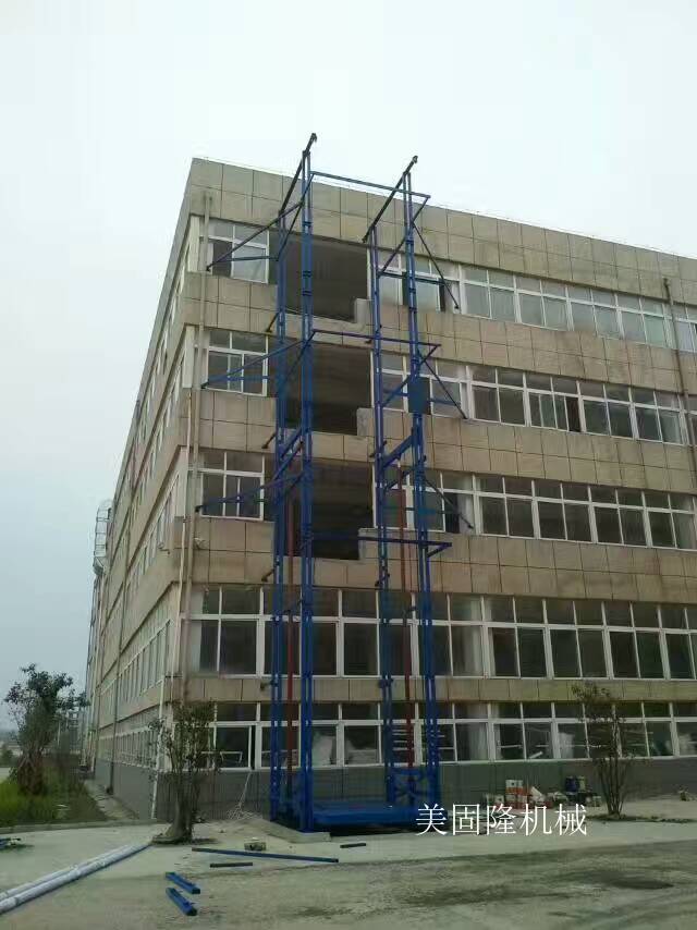 喀什室外双臂导轨式升降机厂家